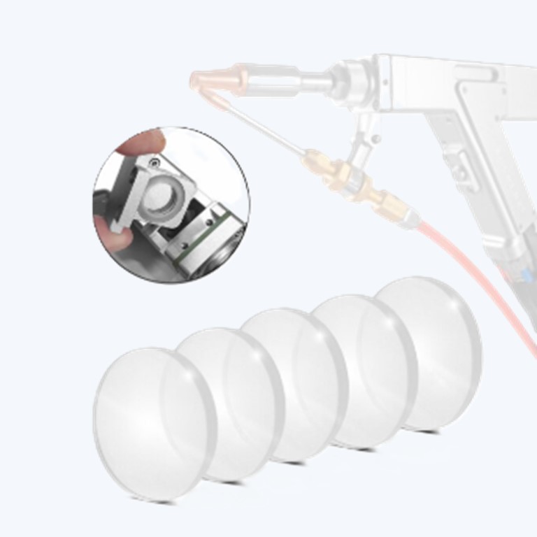 محافظ لنز گان دستگاه جوش لیزر فایبر - Fiber Laser Protective Lens for Welding Gun